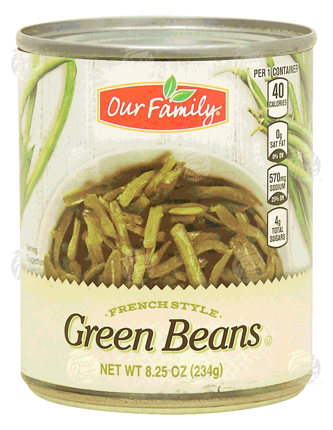 Our Family  green beans, french style Full-Size Picture